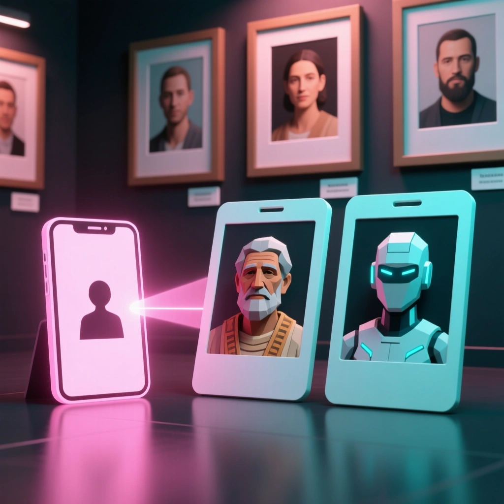 Photo identity template flow reference